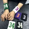 Polssteun 1pc Basketbal Polsbandjes Fitness Zachte Zweetband Tennis Badminton Handband Zweet Buitensporten Polsbeschermer Steunbrace Wraps YQ240131