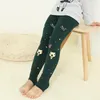 Trousers Fashion Girls Warm Leggings Children Baby Girl Cartoon Clothes Winter Pants For 2-12year