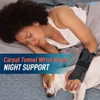 Wsparcie nadgarstka 1PC Brace dla nadgarstka do ulgi w tunelu nadgarstka /regulowanym nocnym wsparcie nadgarstka z szynami do urazów ulgowych ból ścięgna ścięgna YQ240131
