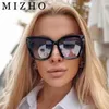 Sonnenbrille MIZHO Marke Designer Cat Eye Sonnenbrille Frau Vintage 2024 Hohe Qualität Sonnenbrille Mode Großen Rahmen Cool Sexy Weibliche Oculos YQ240131