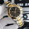 Мужские часы Clean L 116509 коробка 40 мм 116503 с сапфиром 18К оригинальное золото Механические Автоматические Черные
