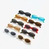 Sunglasses Luxury Designer Sun Eyewear UV Resistant Glasses Retro Oval Small Frame Women's Trendy Style Gafas