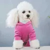 Abbigliamento per cani Tuta per cani da compagnia Primavera Autunno Abbigliamento caldo per vestiti per cani di piccola taglia Pigiama di velluto Gattino Cucciolo Pullover Chihuahua Costume Cappotto