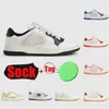 Mac 80 Chaussures Baskets De Luxe Hommes En Cuir Plat À Lacets Chaussures Blanches Semelle En Caoutchouc Sneaker Femmes Vintage Broderie Classique Entraîneurs Occasionnels