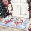 Tappeti Zerbino di Natale Buone decorazioni per la casa 2024 Navidad Kerst Natal Noel Natale Ornamenti da tavola Decor Anno