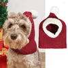 Vêtements de chien Chapeau de Noël pour animaux de compagnie Chapeaux de Père Noël pour petit hiver Chapeaux chauds Party Cosplay Cap Cadeau