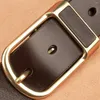 Belts Classic Men's Leather Belt Metal High Quality Car Automatic Buckle Business Work Fashion Casual