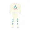 Clothing Sets BEBEBEBE 2024 Korean Children's Cartoon Printed Windproof Waterproof Coat Cute Octopus Sweater Set