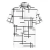 Men's Casual Shirts Man Hawaiian Printed Button Short Sleeve Camisa Hawaiana Men Fashion Homme Vetement 2024