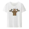 Męskie T-shirty Cat kulturysta z sportowym medalem wykonuje ćwiczenia z hantlą Modal T Shirt Zabawna miłośnik siłowni oddychająca koszula