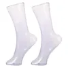 Plaques décoratives 2 pièces en plastique Transparent pied moule chaussettes affichage chaussure aimant Mannequin modèle faux hommes et femmes