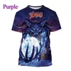 T-shirts pour hommes Mode Hommes Vêtements Nouveau Heavy Metal Rock Dio Band 3D Imprimer T-shirt Hip Hop Street Unisexe T-shirt surdimensionné Harajuku Tops Tees