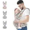 Itens de bebê para nascidos envoltório ombro mochila ergonômica canguru criança estilingue viagem ao ar livre criança crianças cinta verão 240124