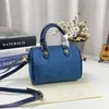 Denim duk crossbody kudde påse axel handväska handväska shopping väskor hobo hantera läder handväskor dragkedja underarm män plånbok ljus yta justerbar rem