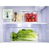 Storage Bottles Saver Containers For Refrigerator Food/Fruit/Vegetables Stackable Fridge Freezer Organizer With Vented Lids