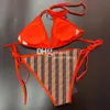 Sexy Damen-Bikini-Design, Badeanzüge mit niedriger Taille, luxuriöse bedruckte Badebekleidung für Sommer-Strandparty