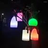 Luci notturne 16 luci che cambiano colore Telecomando RGB Lampade da comodino da tavolo portatili Lampada ricaricabile USB Apparecchio a LED Uovo