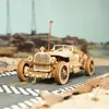 Modèle de Train 3D Puzzle en bois jouet assemblage Locomotive modèle de construction Kits pour enfants enfants cadeau d'anniversaire jouets de construction en bois 240122
