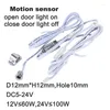 Smart Home Control DC 12V Mini Sensor Schalter Touch Dimmbare Schrank Korridor LED Streifen Licht Detektor Schalter