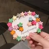 Hair Accessories 30/50pcs Mini Children's Clips Baby Cute Small Flower Claw Clip For Girls Plastic Fashion Hairpin Set