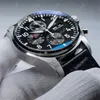 Armbandsur Designer Watches High Quality Mens Watch (IC) Design 7750 Movement Anti yrsel Blå beläggning Rätt vinkel Vrid Polering Lyx