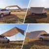 Shade 2023 Car Shelter Shade Camping Side Car Roof Top Tent Awning Waterproof UV Portable Camping Tent Automobile Rooftop Rain Canopy YQ240131
