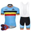 Moxilyn 2020 Belgium Cycling Jersey Set MTB Uniform Bike Clothing Breathable Bicycle Clothes Wear Men's Short Maillot Culotte300i