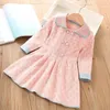Girl Dresses Autumn And Winter Girls Baby Dress Children's Long Sleeve Korean Edition Foreigner Knitted Sweater Princess