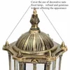 Utomhusvägglampor Retro Garden Light Porch Lamp Post Lantern Pillar Walkway Lighting Balkong Aisle Lights Decoration Yard Patio275J