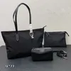 Populär designer nylon tygväska kvinnor handväska lady casual shopping renylon läder saffiano väska crossbody väska påse