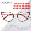 Sonnenbrille Cat Eye Brille Damen Anti Blaues Licht Rahmen Frauen Rezept Optische Brillen Brillengestelle Lesen 2024