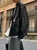 JMPRS Vintage Women Pu Jacket Women High Street Techwear Oversize Faux Leather Moto Biker Coats BF Punk Casual Croped Ytterkläder 240131