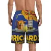 Calças de praia de verão Ricard Aperitivo Anis Board Shorts França Cartaz Vintage Swimwear Sunga Boxer Briefs 240129