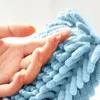 Towel Chenille Hand Towels Wipe Quick Dry Soft Absorbent Handkerchief With Hanging Loops Kitchen Bathroom