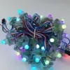 モジュール1000pcs 12mm WS2811 Square LED Pixel Module DC12V防水IP68デジタル拡散アドレス可能なRGBフルカラーXmas Adverti261K