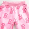 Spring Autumn Barbi Teen Girls Clothing sätter mode Två stycken kläder Cardigan Sweatshirt Pants Kids Tracksuit Suits 3-16 Year 240131