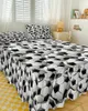 Yatak etek futbol topları futbol elastik takılmış yatak örtüsü yastık kıkırdakları koruyucusu yatak kapak yatak seti sayfası