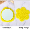 Baking Moulds Merry Christmas Embossed Mold Cake Decoration Tools Cookie Fondant Press Stamp Acrylic Happy Year Party Embosser