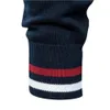 AIOPESON Gespleißt Strickjacke Männer Streetwear Casual Hohe Qualität Baumwolle Pullover Winter Mode Marke Strickjacken für 240123