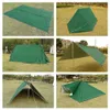 Bâche de tente imperméable à l'eau 19 points de suspension tente de survie camping en plein air abri solaire tactique 4x4 3x4 3x3 auvent pare-soleil léger YQ240131