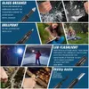 Multifunctionele Outdoor Tactische Pen Survival Gear Zelfverdediging Reddingsbenodigdheden HikingCamping Survival Tool met Kompas 240124