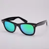 Sonnenbrille Top Qualität klassische 50mm 54mm Größe Sonnenbrille Männer Frauen Acetat Rahmen Echtglaslinsen männliche Sonnenbrille Oculos de Sol XDFM
