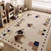 Cute Cartoon Hairy Nursery Play Mat For Children Circus Plush Bedroom Beside Rugs For Kids Room Fluffy Carpet For Living Room 240131