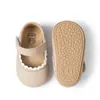 Pierwsze spacerowiczów butów do chodzenia dla niemowląt wiosna jesienna księżniczka anty slip miękka skórzana skórzana sneaker dziewczyny