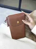 Cell Phone Pouches Womens retro artificial leather small size crossbody bag designer mobile phone bag mini shoulder bag wallet YQ240131