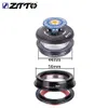 ZTTO MTB Piantone sterzo bici Cuffia interna 44mm 56mm Forcella tubo conico dritto 45 gradi ZS44 ZS56 senza filettatura 240118