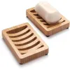 Porte-savon en bambou porte-savon pour douche, économiseurs de savon pour plats de Bar pour salle de bain, plateau à savon auto-drainant 299W