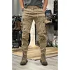 Cargo Trousers Man Harem Y2k Tactical Military Cargo Pants For Men Techwear High Quality Outdoor Hip Hop Work Stacked Slacks 240122