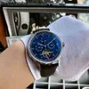 Iwcity Watch Wanjia ZF-Factory LW SHAF Superclone Multifunkcjonalny ruch turbillon Portugal W pełni automatyczny zegarek mechaniczny