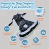 Vestuário para cães 1 PCS Fraldas Feminino Lavável Reutilizável Filhote de Cachorro Altamente Absorvente Confortável Doggy para Cães